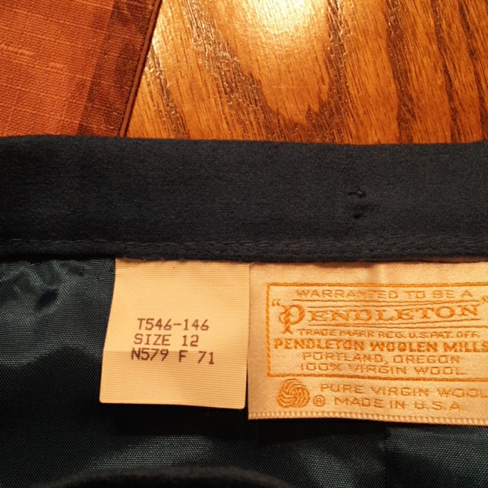 Vintage Pendleton skirt